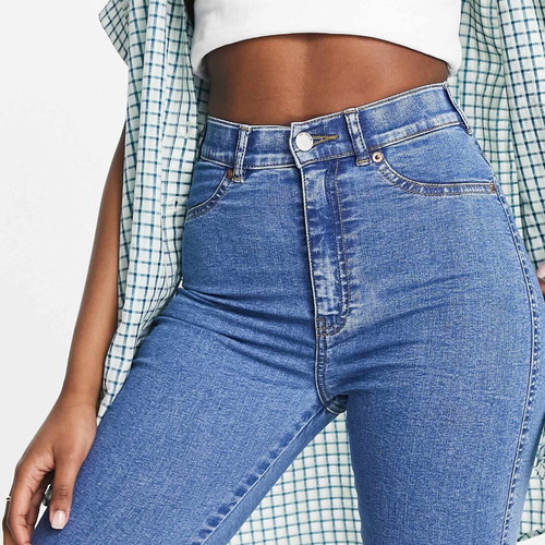 Dr Denim high-waisted jeans size Medium like new, blue