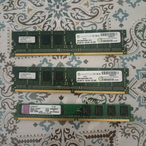 DDR2 RAM 3x1GB used, excellent condition
