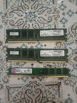 DDR2 RAM 3x1GB μεταχειρισμένη, σε άριστη κατάσταση