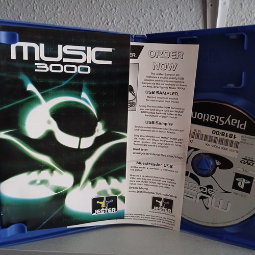 Music 3000 PS2 game
