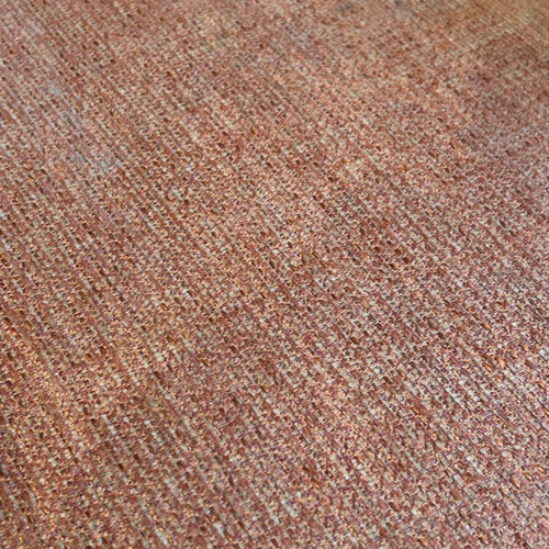 Armchair set vintage used, terracotta color, wooden legs