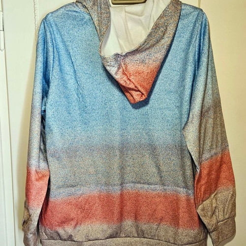 Beach Vibes sweatshirt multicolor size L like new