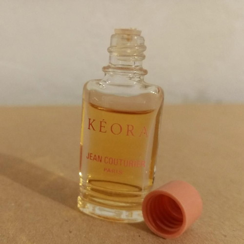 Flore and Keora collectible miniature perfumes used, set of 3