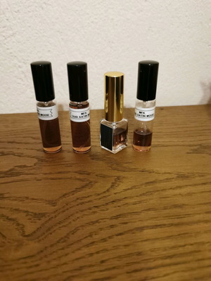 Oud Satin Mood MFK Eau de Parfum tester used, authentic decanted