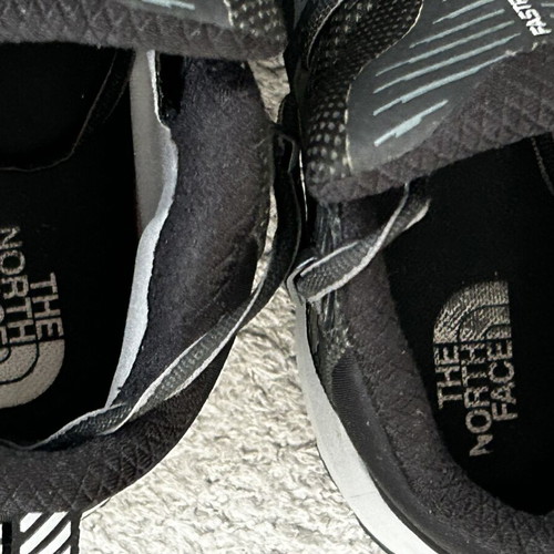 The North Face Vectiv Fastpack Mid Futurelight shoes used, waterproof membrane, size 43, gray