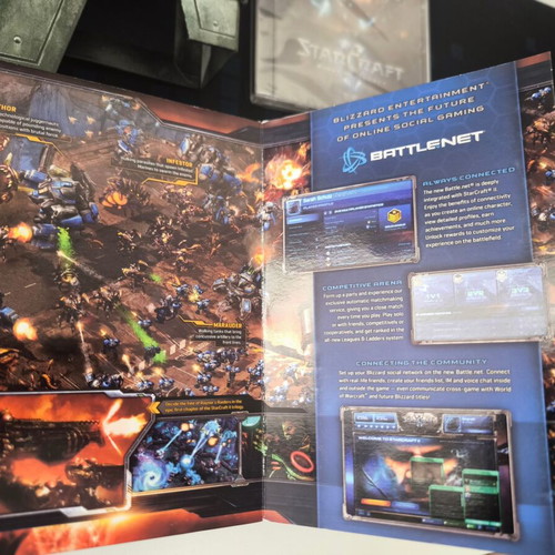 Starcraft 2 Wings Of Liberty Collector's Edition PC game like new