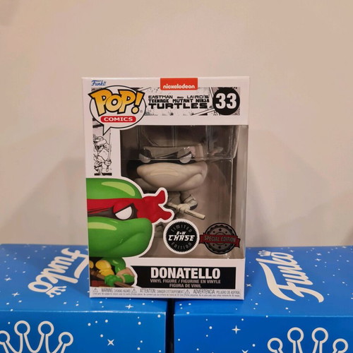 Funko Pop Comics Teenage Mutant Ninja Turtles #33 Donatello chase new