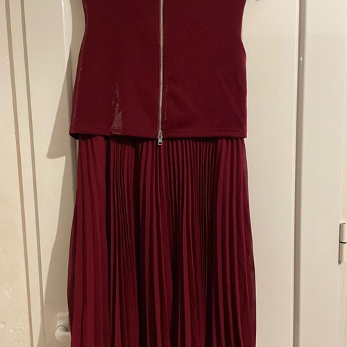 Deal pleated occasion dress XXL like new