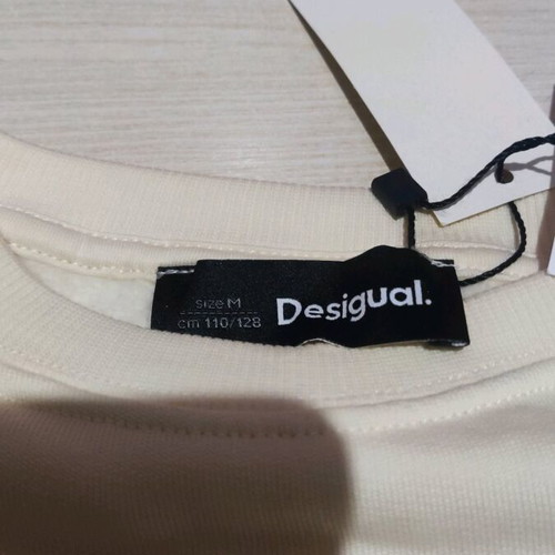 Desigual Μακρυμάνικο Τοπ Medium Καινούργιο Μπεζ