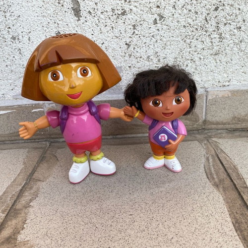 Dora dolls used, set of two