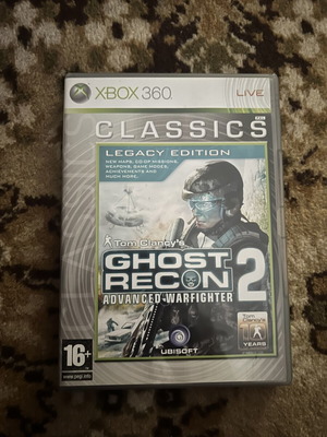 Παιχνίδια Xbox 360 μεταχειρισμένα, πακέτο 3 με Ghost Recon 2 και Quantum of Solace