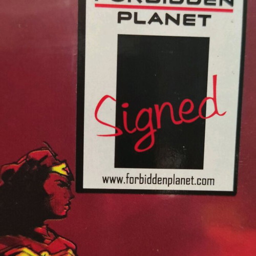 Justice League #1 Forbidden Planet Variant new, signed by Jock