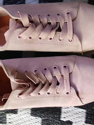 H&M pink walking sneakers like new, size 37