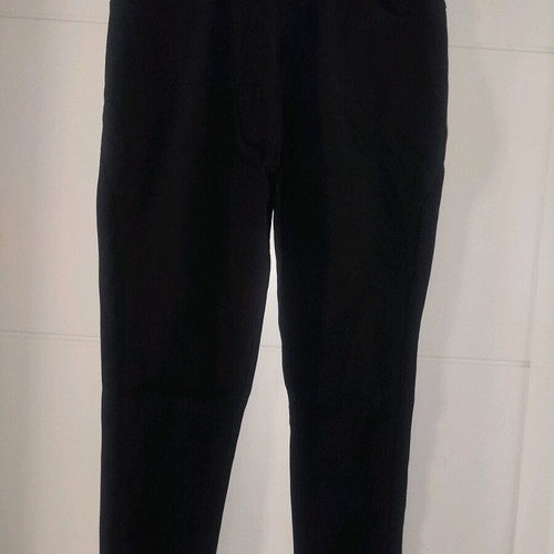 Elastic pants with mesh Italy new, size medium/large, black