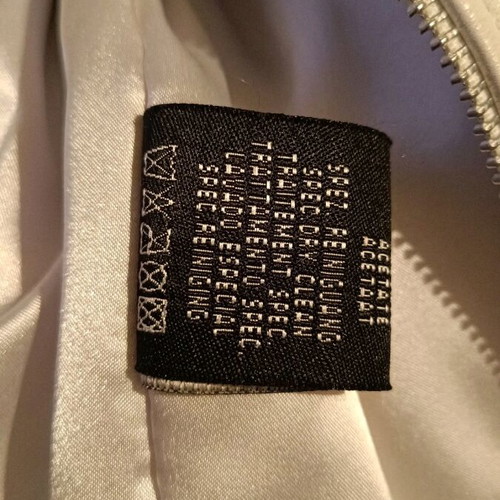 G&G Leather Jacket Medium like new, white