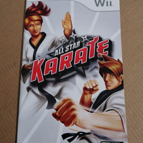 All Star Karate instruction booklet for Nintendo Wii, English