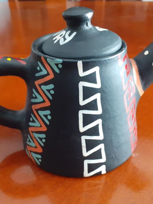 Ethnic decorative souvenirs, set of two