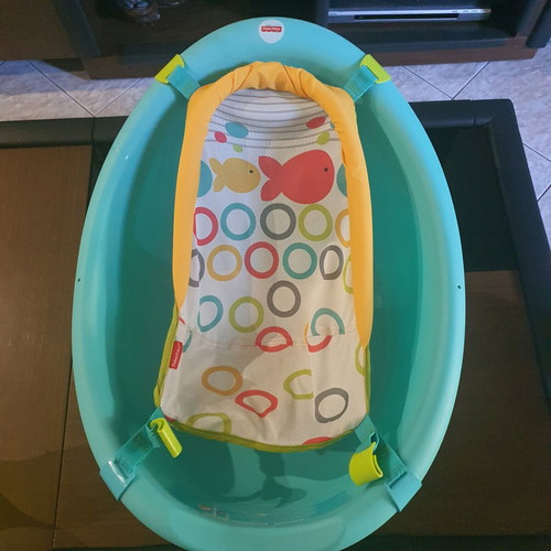 Fisher Price Baby Bath Tub used, three-stage adjustable