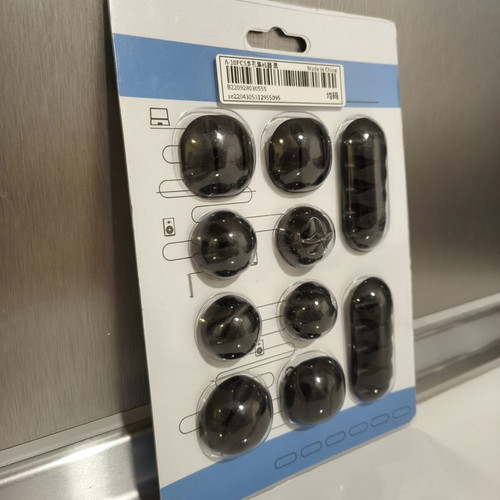Multi Purpose Cable Organizer, 26 slots, black