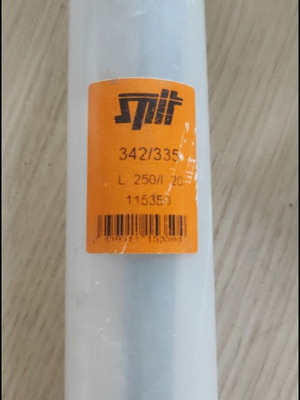 Spit L 250/20 342/335 flat chisel