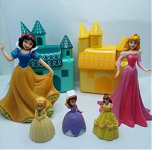 7 Φιγουρες Πριγκηπισσες Disney πακέτο