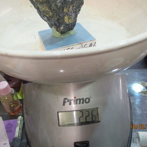 Pyrite, Galena, Sphalerite mineral new 3 in 1, size 7 cm