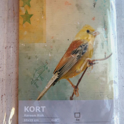 IKEA KORT cards 10x15cm new, pack of 5