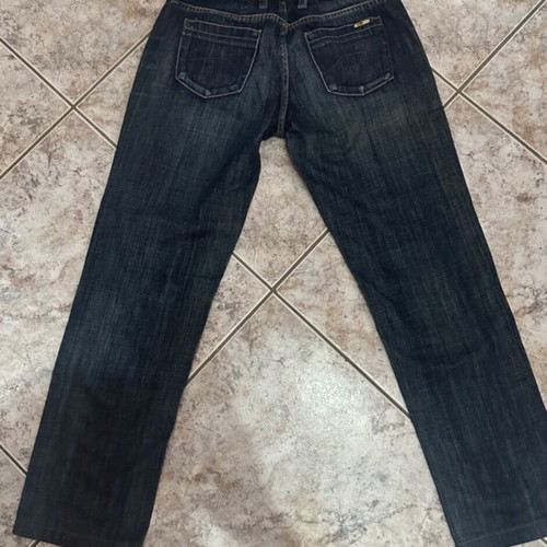 Meltin'pot women's jeans wide leg like new, blue