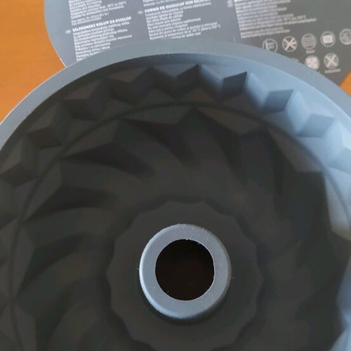 Silicone cake mold unused