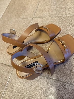Обувки Nine West като ново, кафяви, номер 39, на ток