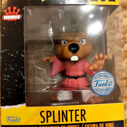 Teenage Mutant Splinter Funko Minis 202 new