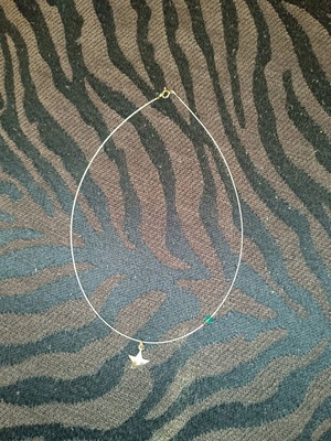 Silver 925 necklace with star pendant used
