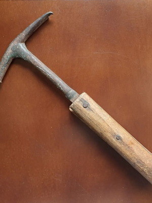 Antique cobbler hammer handmade used, size 24.5