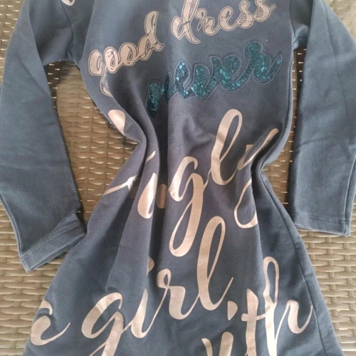 Mayoral Cotton Dress like new, 8 years old, blue