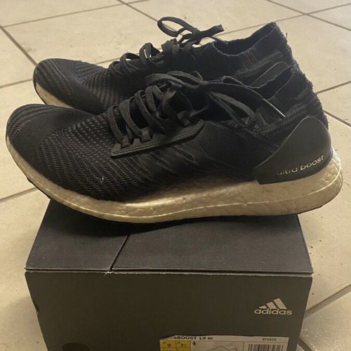 Adidas Ultraboost 19 sneakers like new, size 41.5, black