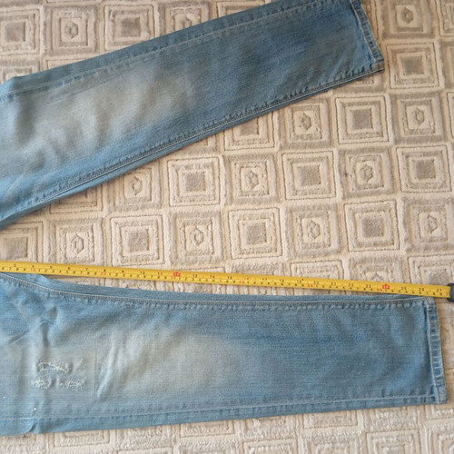 Staff Suzan women's jeans like new, size 27, ripped effect