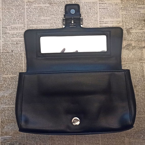 More & More wrist bag like new with mirror black