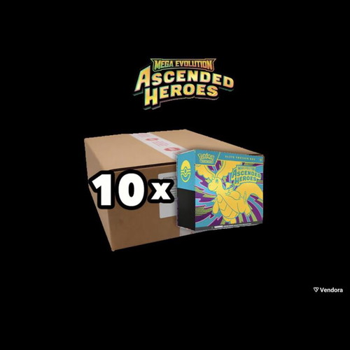 Ascended Heroes Elite Trainer Box case 10x sealed