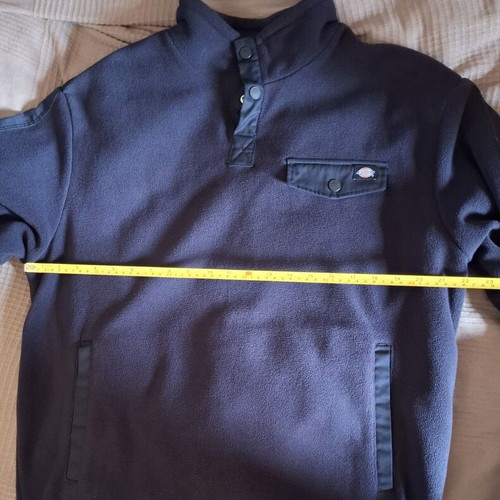 Dickies Port Allen Fleece Black Size L Like New