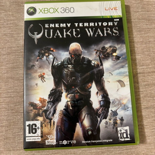 Quake Wars Enemy Territory Xbox 360 PAL used, complete