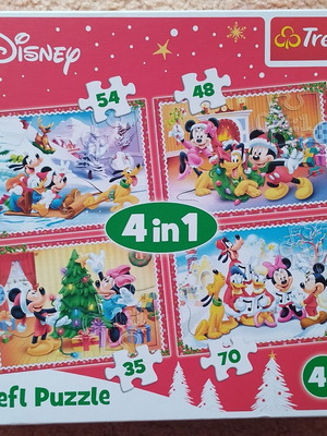 Various puzzles used, educational toys