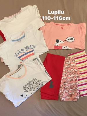 Πακέτο παιδικές πυτζάμες Lupilu Mix & Match, μέγεθος 5-6 (110-116cm)