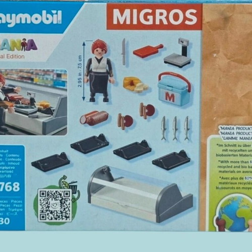Playmobil Migros Mania 2024 Butcher Shop New, sealed box