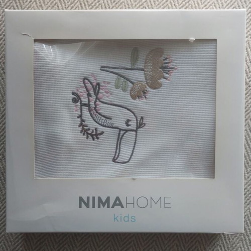 Nima Home Baby Pique Blanket new