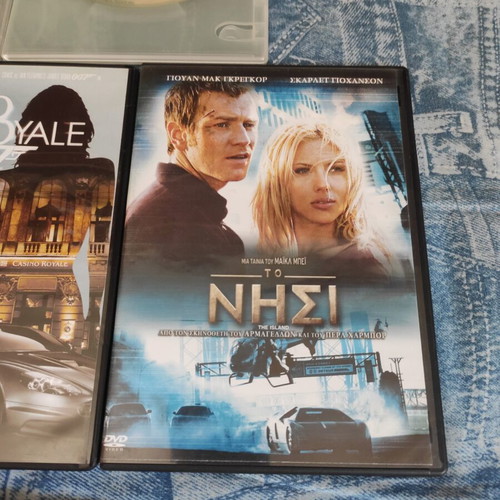 DVD movie pack of 5 films like new with Greek subtitles