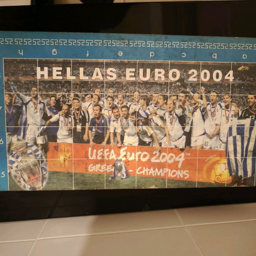 Backgammon Euro 2004 used, without stones