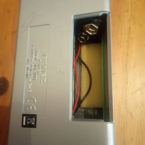 Ibanez LU10 tuner used, works with battery or adapter