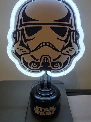 Star Wars Decorative Stormtrooper Neon Lamp like new