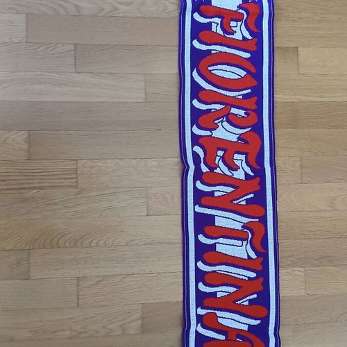 Fiorentina Roma Barcelona Pisa Real Madrid Paris Saint Germain Scarves new, authentic