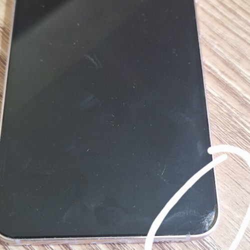 Samsung Galaxy S22 smartphone with minor corner crack